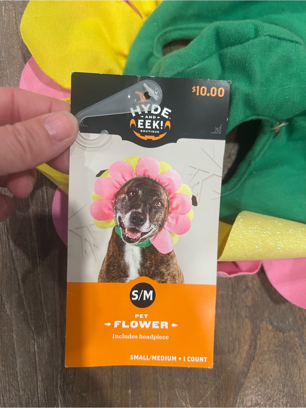 Dog Halloween Flower Headpiece costume